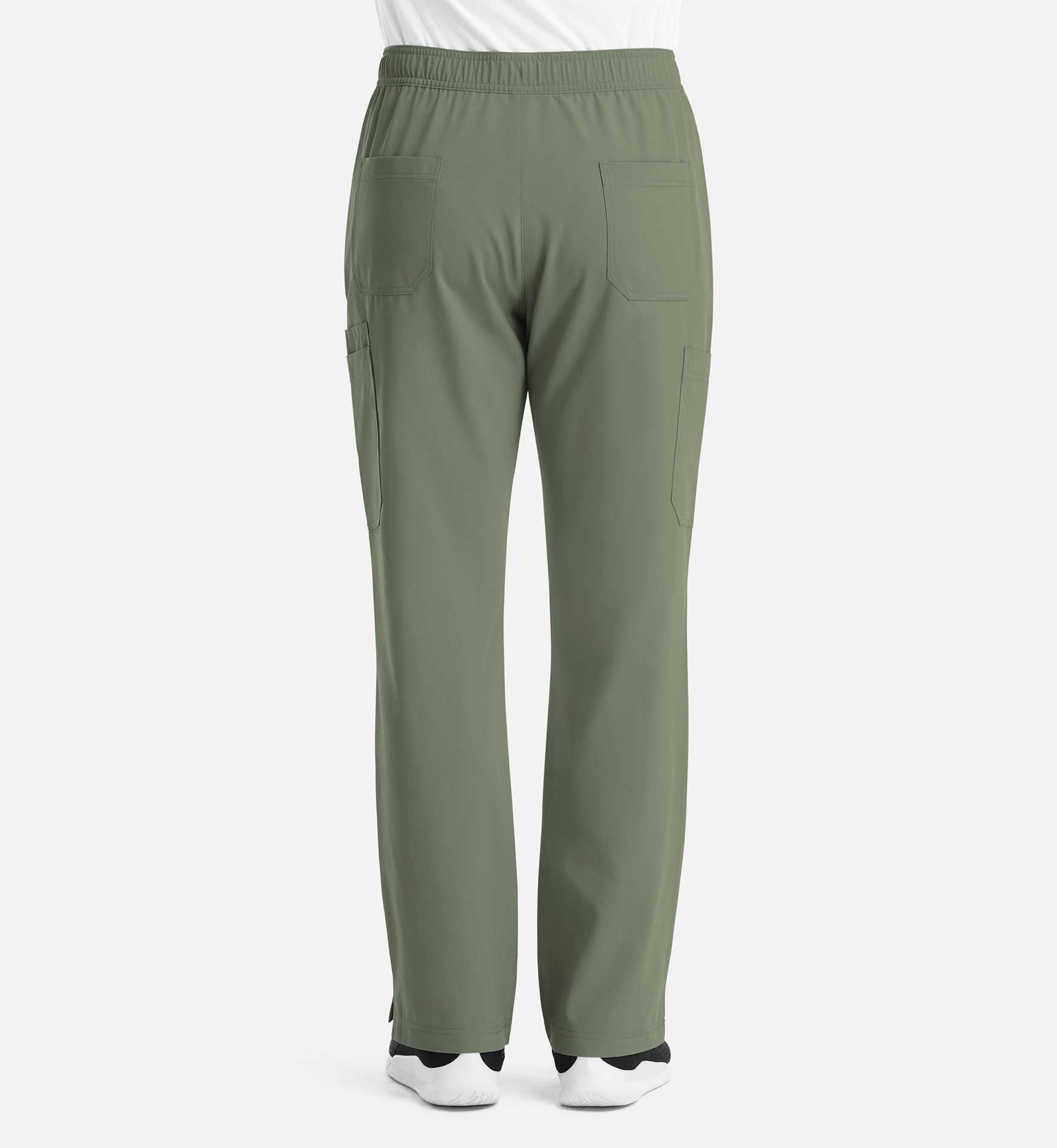 Momentum 5891 Men's Fly Front Cargo Pants Olive