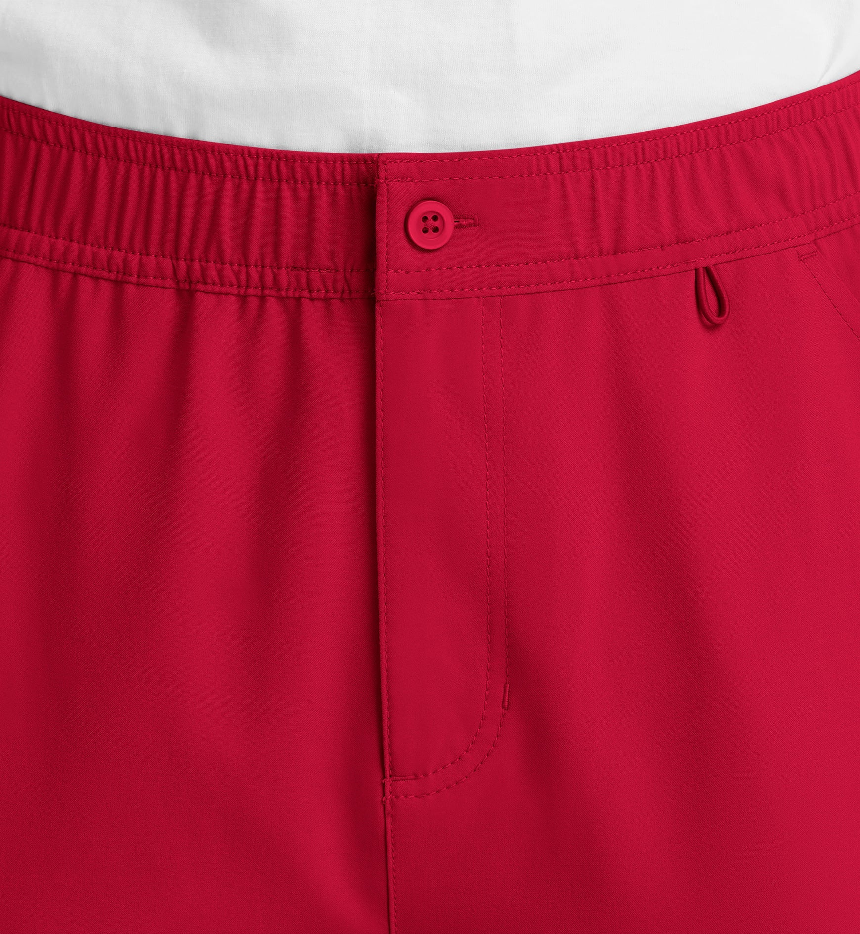 Momentum 5891 Men's Fly Front Cargo Pants Red