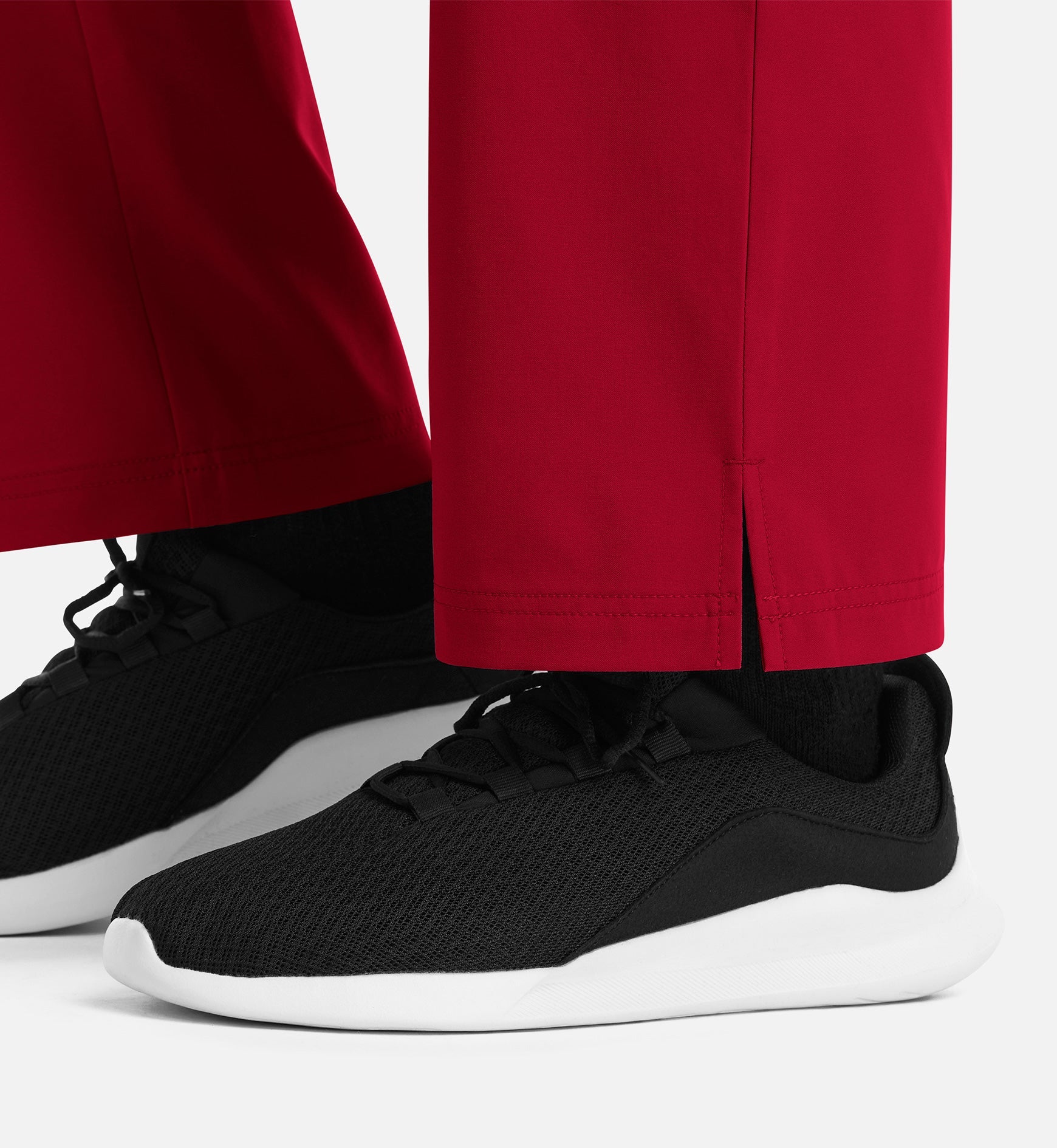 Momentum 5891 Men's Fly Front Cargo Pants Red