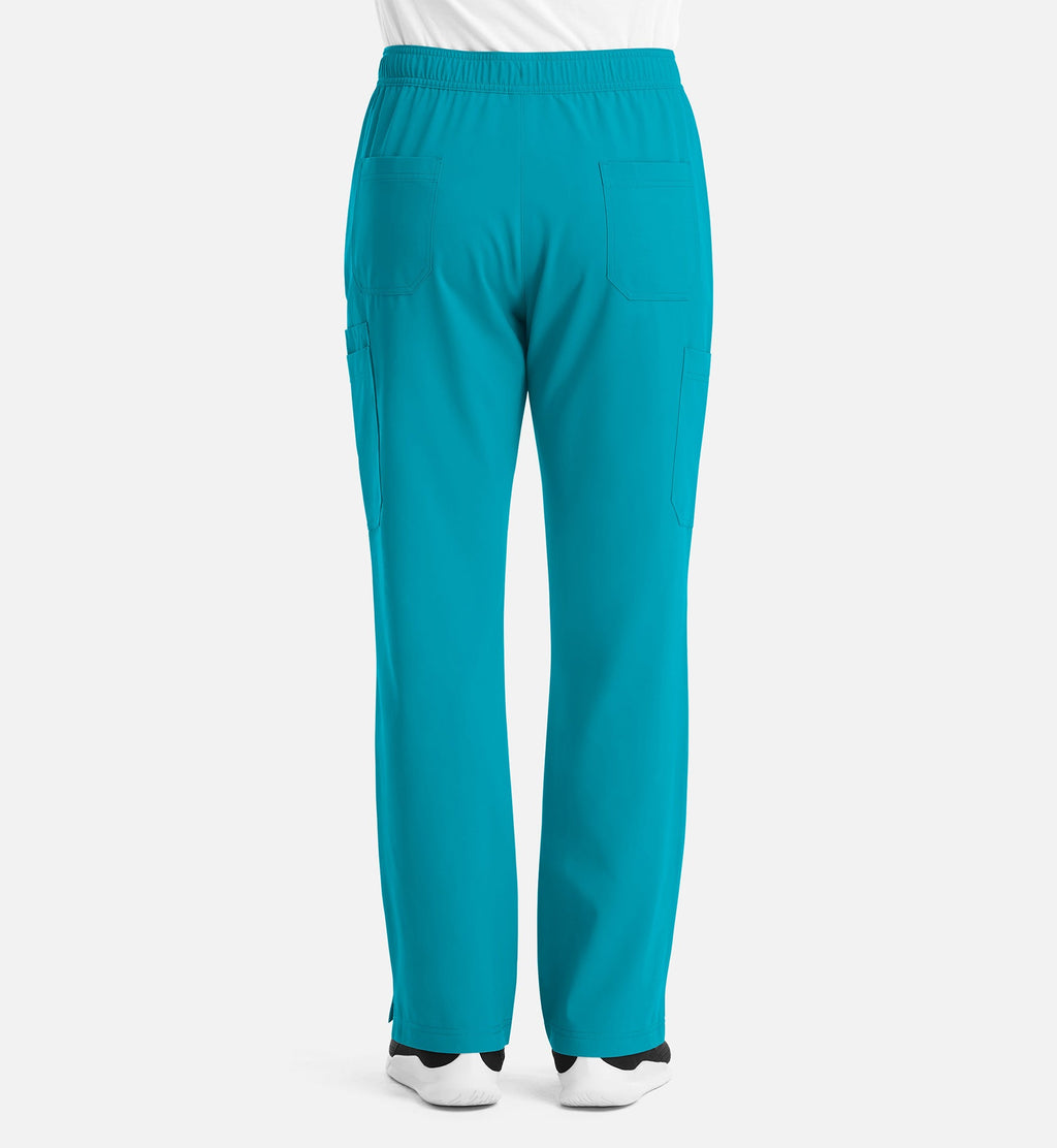 Momentum 5891 Men's Fly Front Cargo Pants Teal