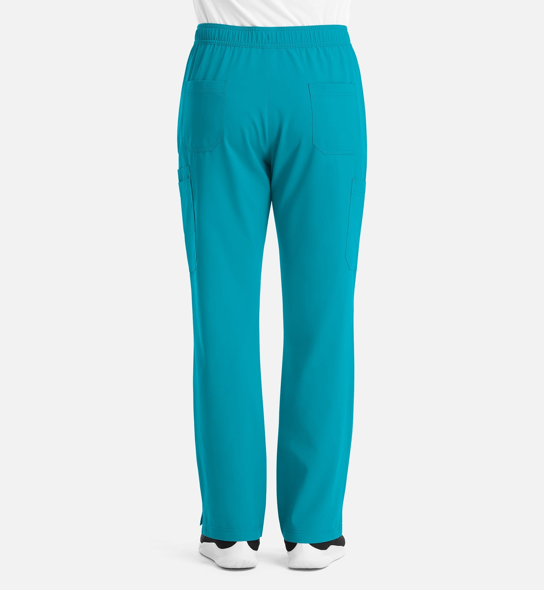 Momentum 5891 Men's Fly Front Cargo Pants Teal