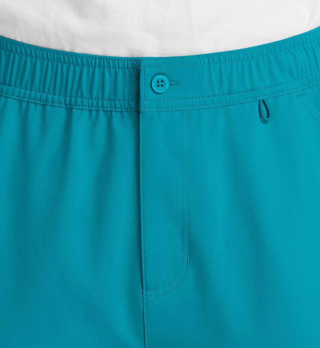 Momentum 5891 Men's Fly Front Cargo Pants Teal
