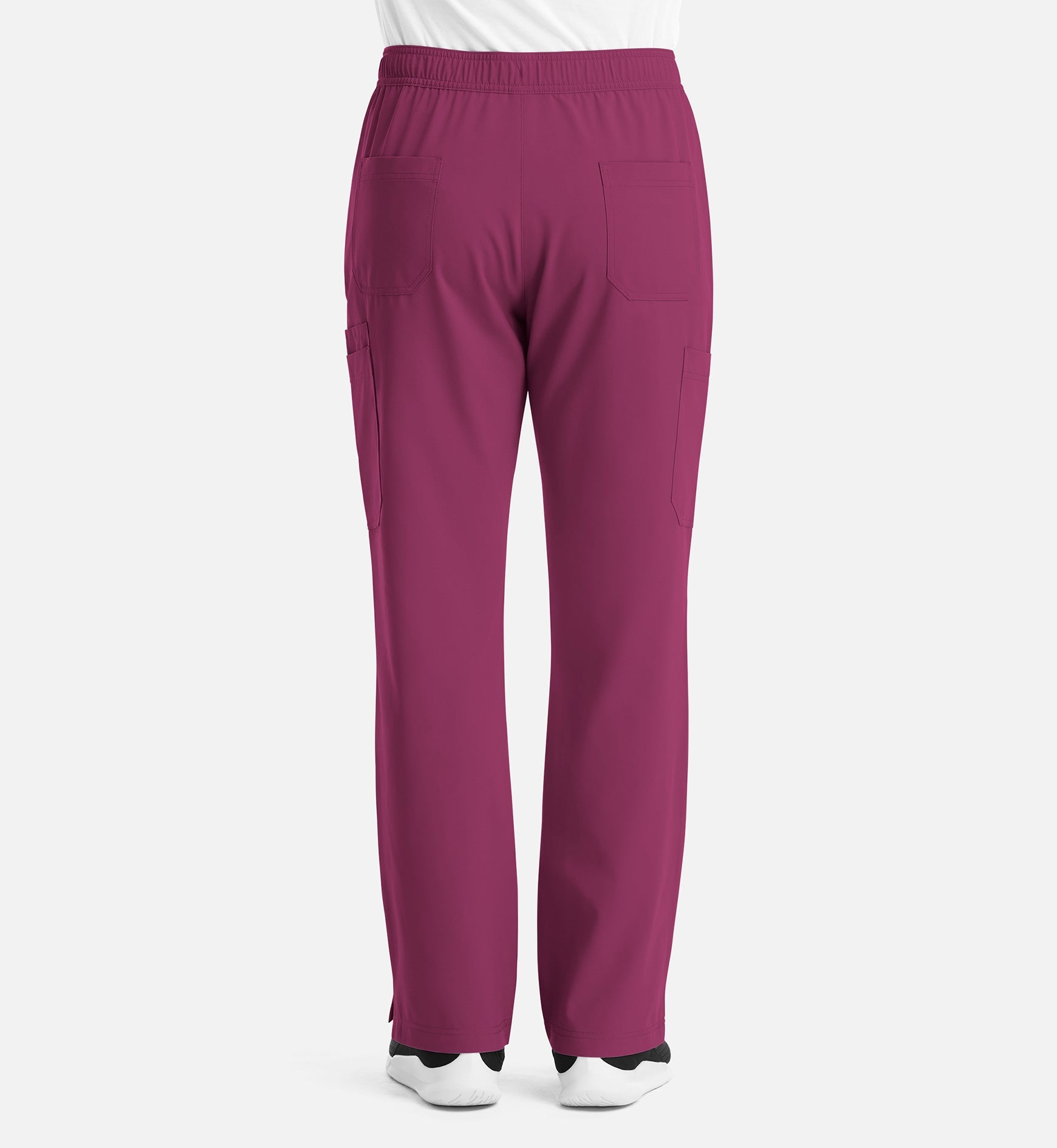Momentum 5891 Men's Fly Front Cargo Pants Wine