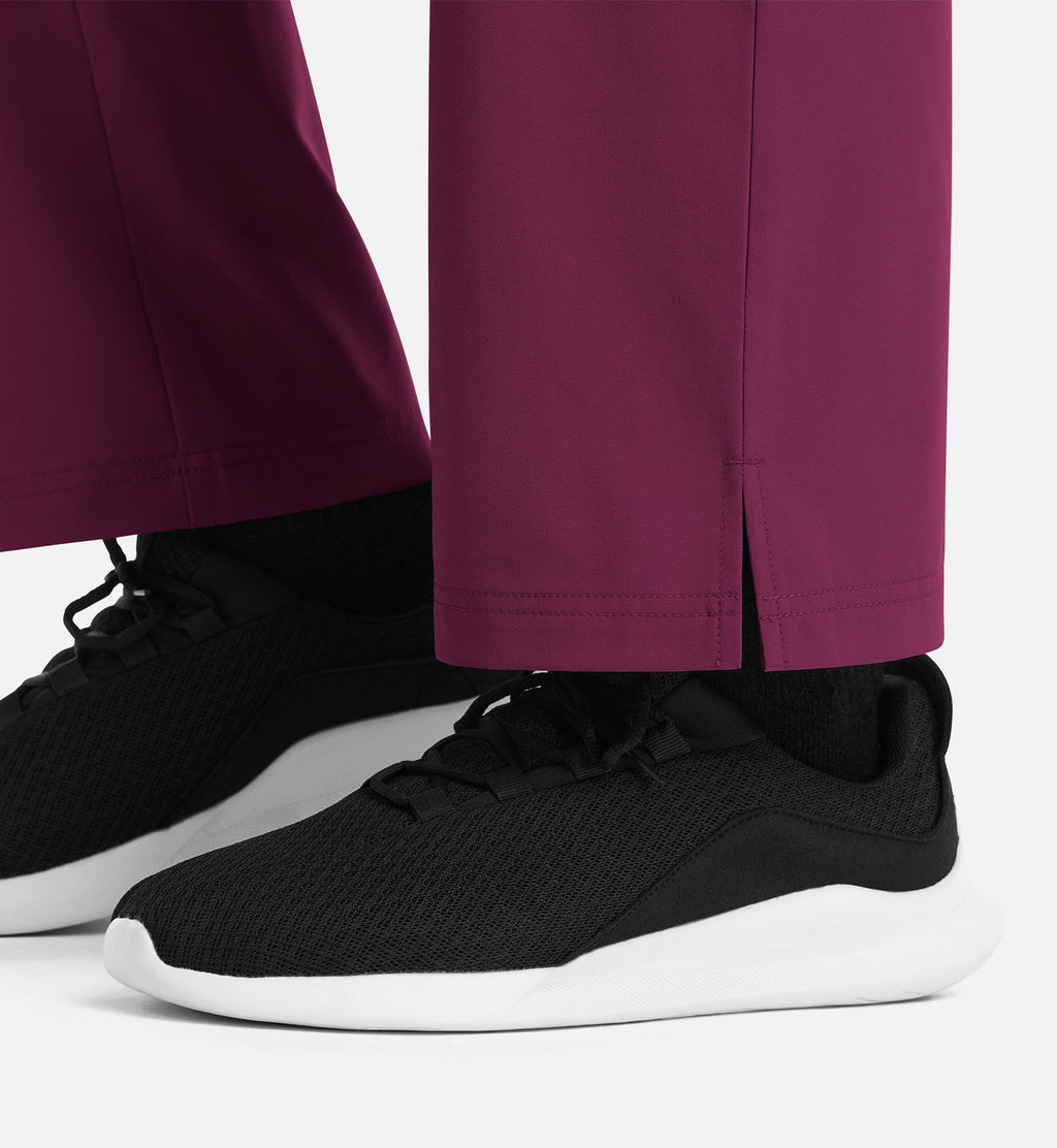 Momentum 5891 Men's Fly Front Cargo Pants Wine