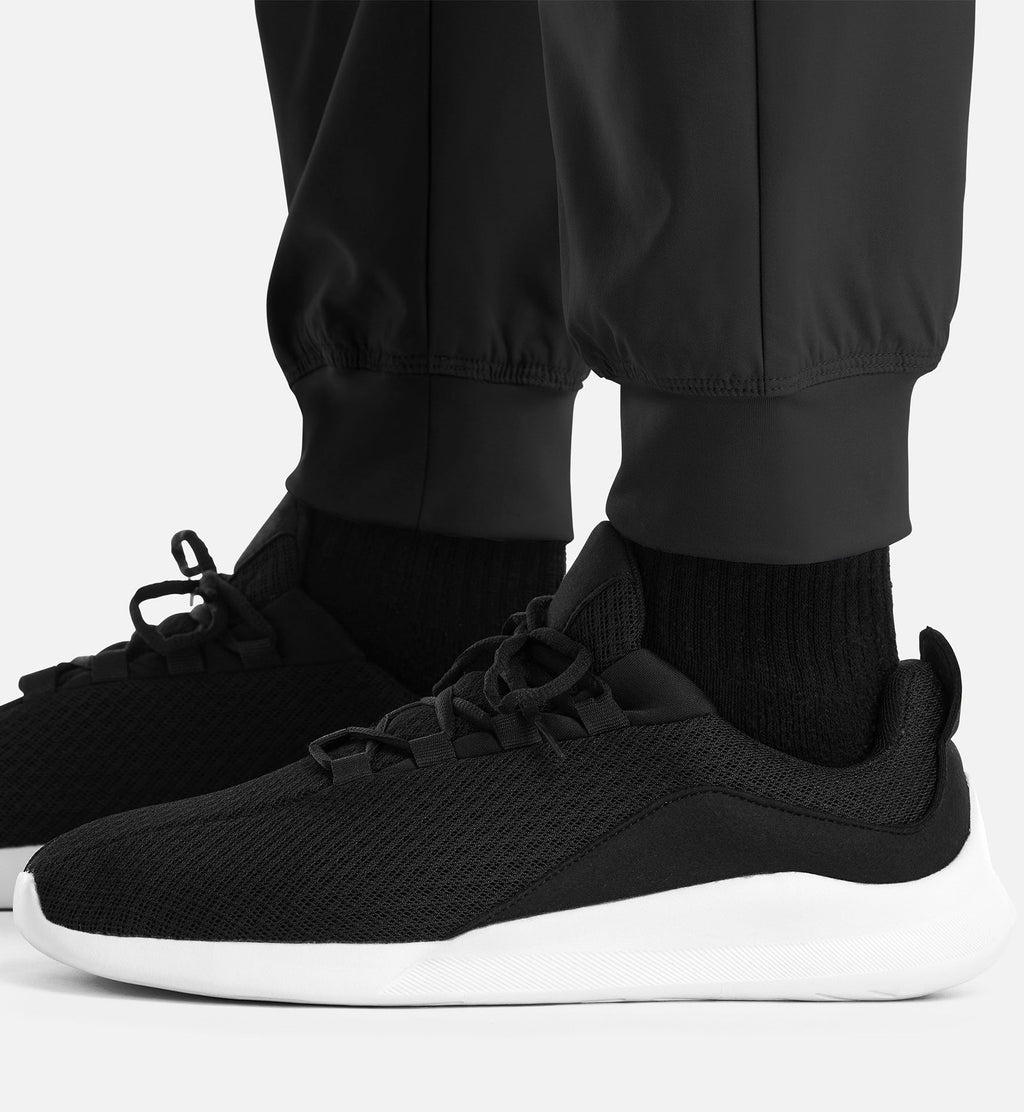 Momentum 5892 Men's Full Elastic Jogger Black