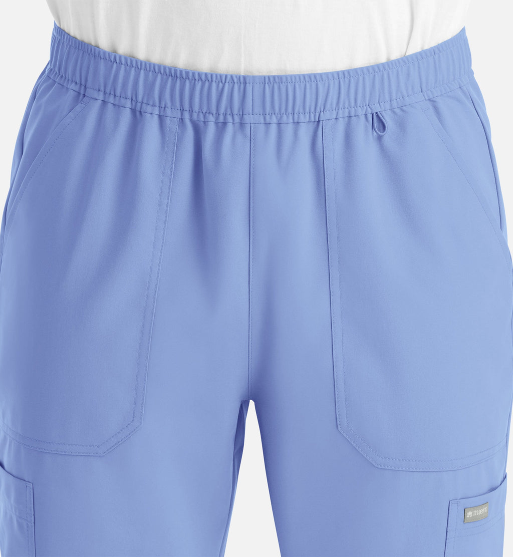 Momentum 5892 Men's Full Elastic Jogger Ceil Blue