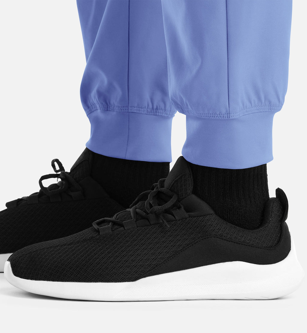 Momentum 5892 Men's Full Elastic Jogger Ceil Blue