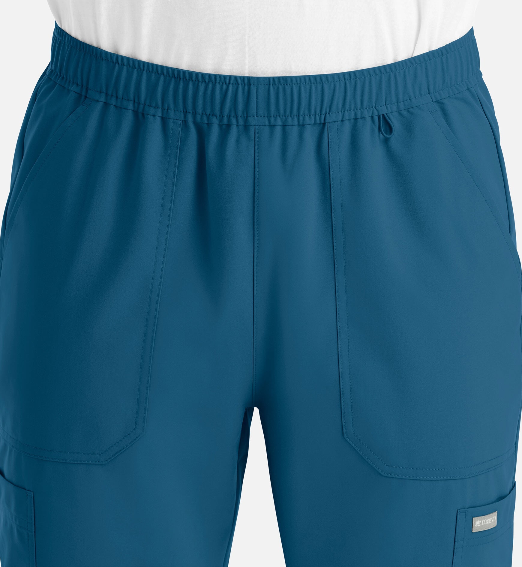 Momentum 5892 Men's Full Elastic Jogger Caribbean Blue