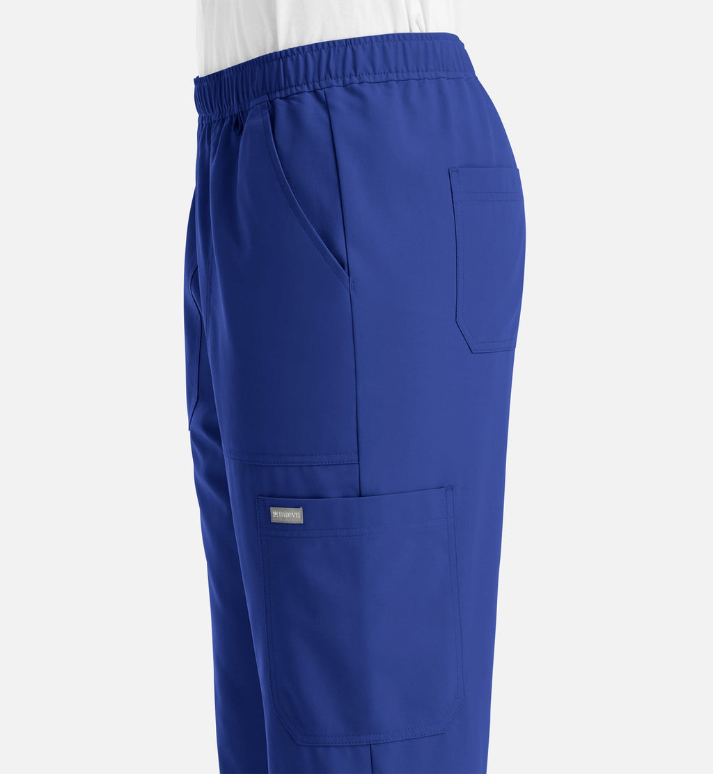 Momentum 5892 Men's Full Elastic Jogger Galaxy Blue