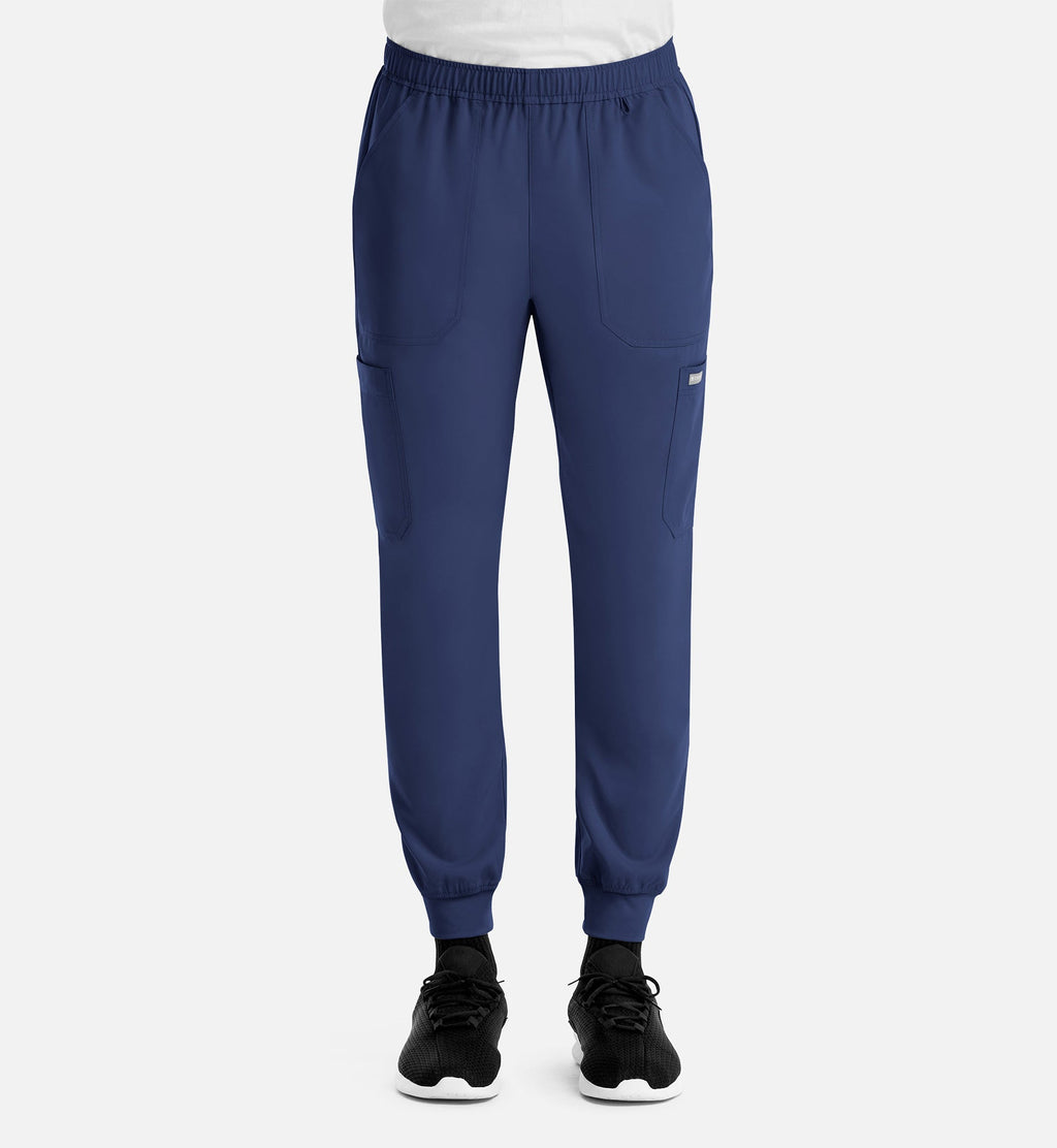 Momentum 5892 Men's Full Elastic Jogger Navy