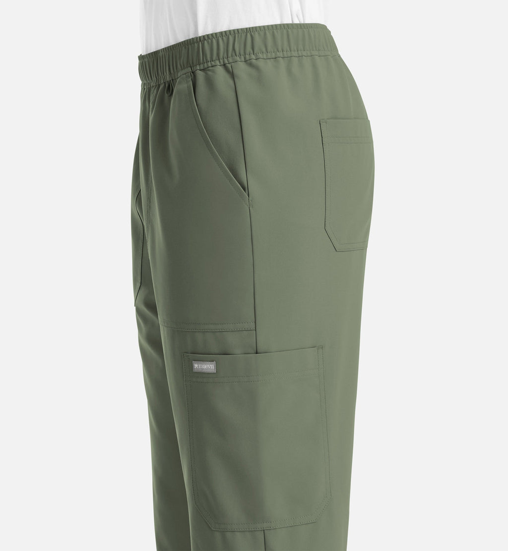 Momentum 5892 Men's Full Elastic Jogger Olive