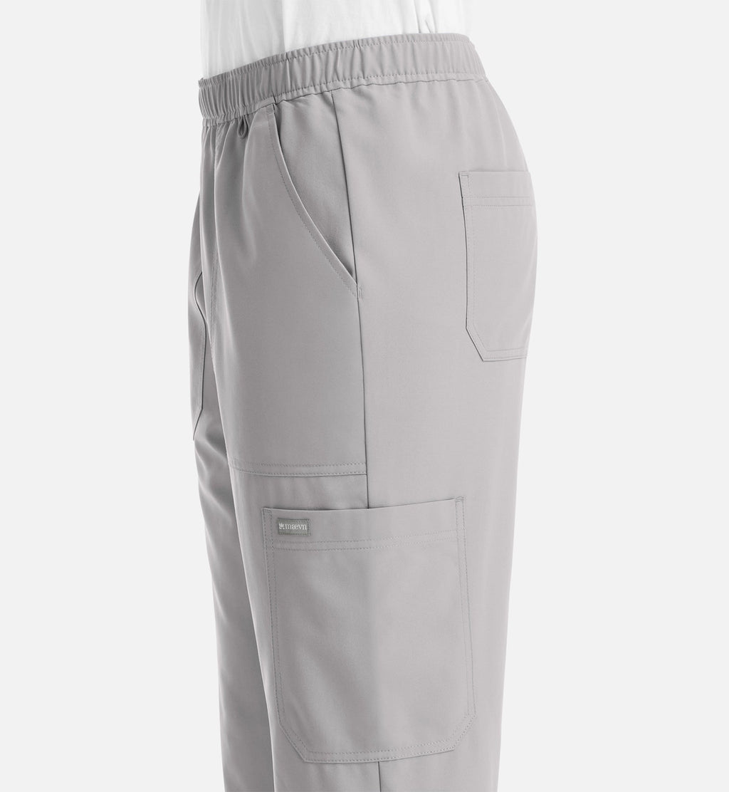 Momentum 5892 Men's Full Elastic Jogger Quiet Grey