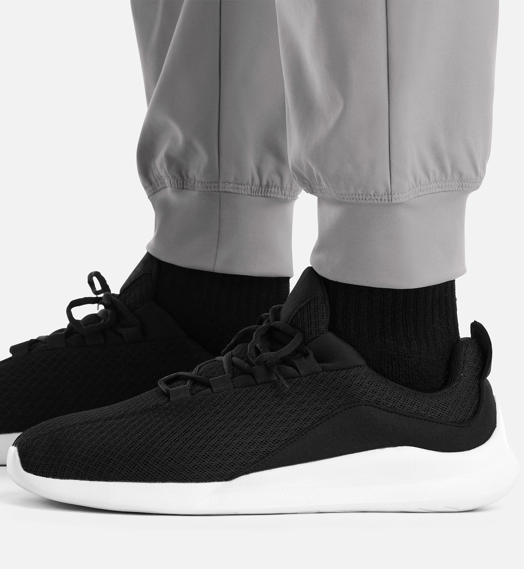 Momentum 5892 Men's Full Elastic Jogger Quiet Grey