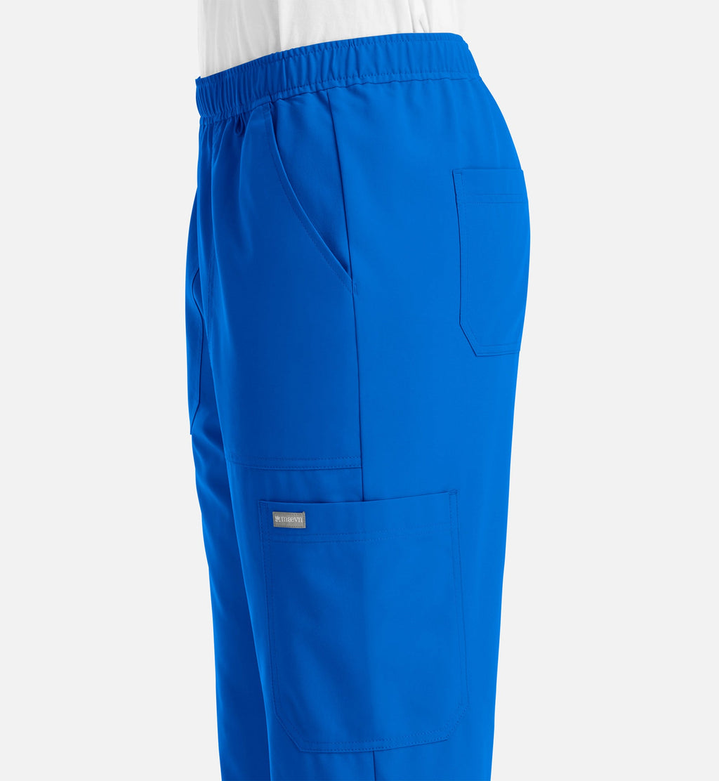 Momentum 5892 Men's Full Elastic Jogger Royal Blue