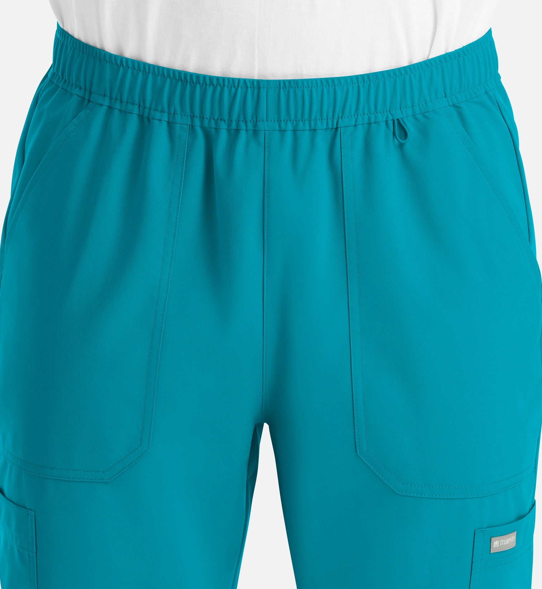 Momentum 5892 Men's Full Elastic Jogger Teal