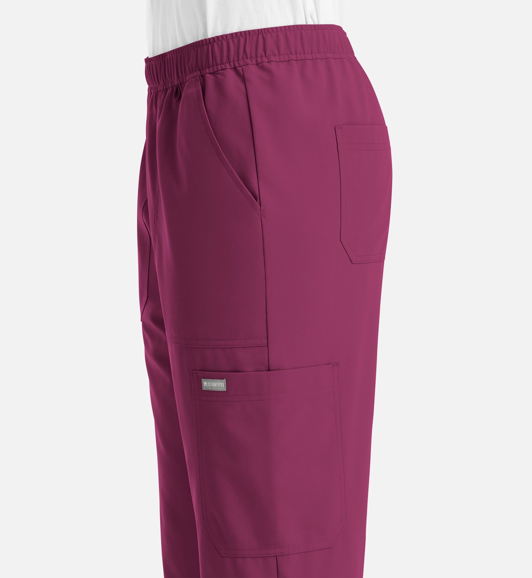 Momentum 5892 Men's Full Elastic Jogger Wine