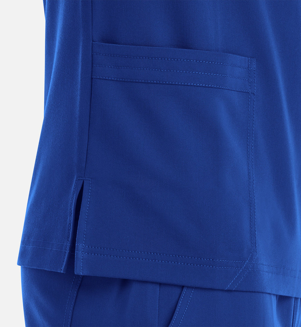 Matrix Pro Men's 5902 Men's 3 Pocket V-Neck Top Royal Blue