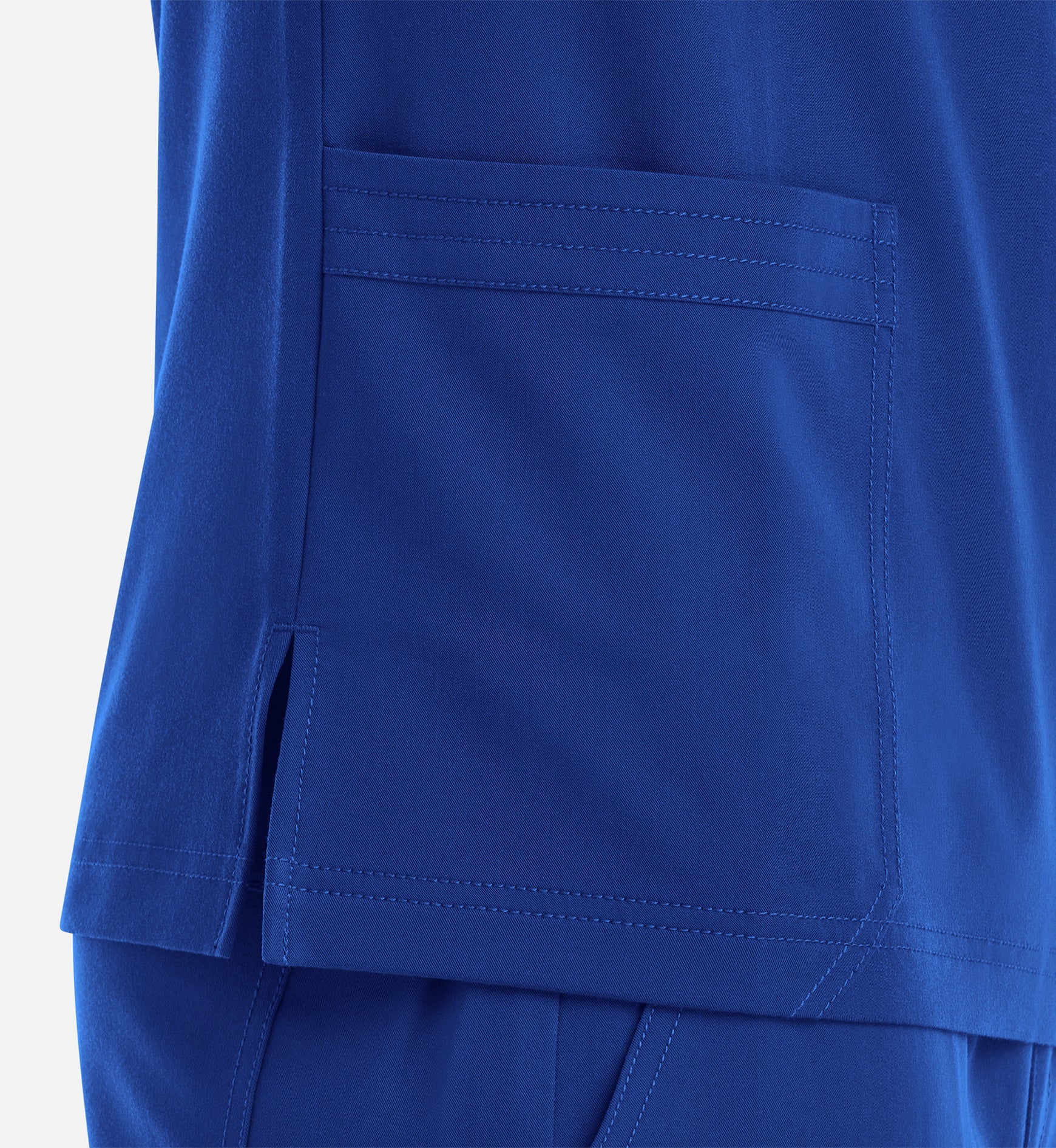 Matrix Pro Men's 5902 Men's 3 Pocket V-Neck Top Royal Blue