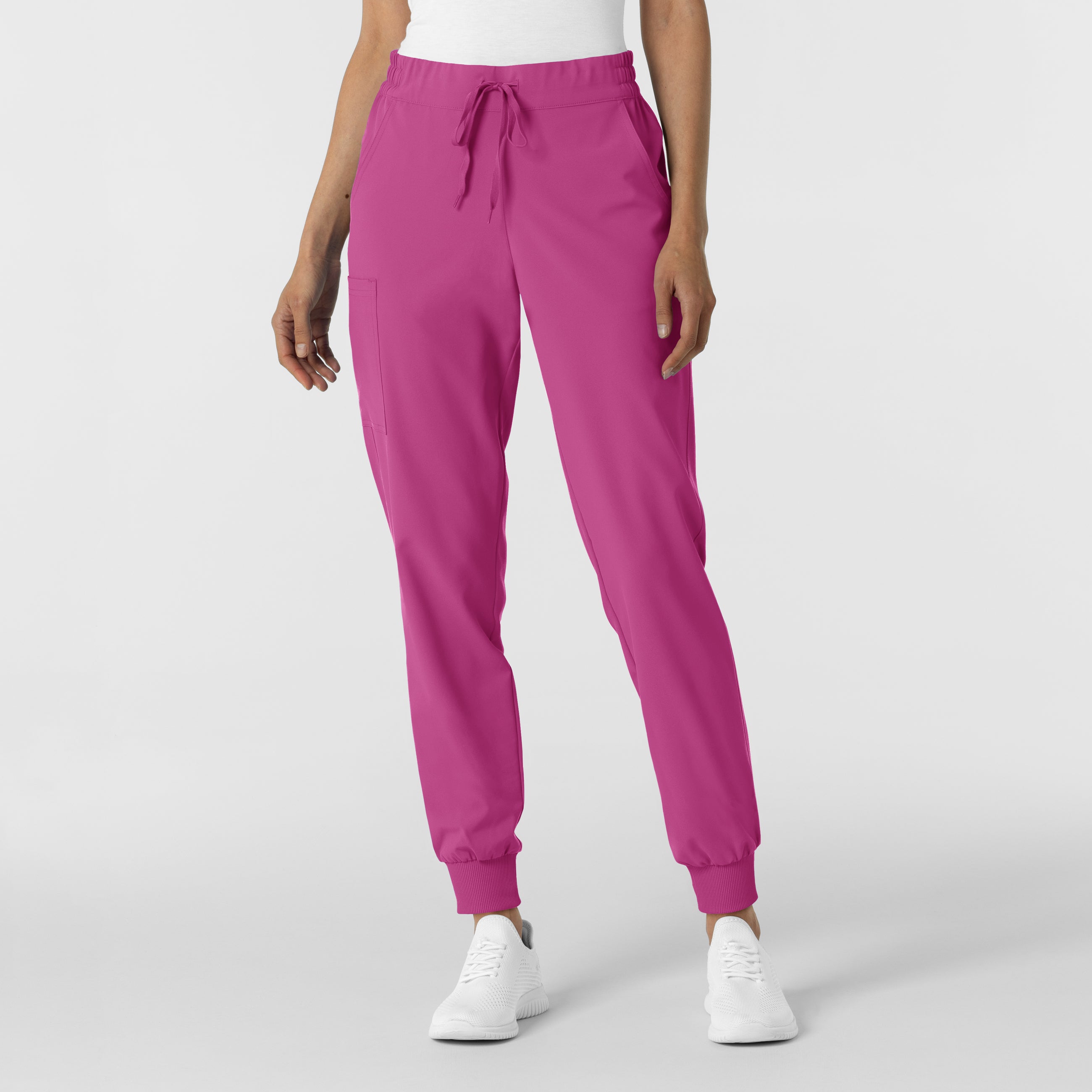 RENEW 5934 Jogger Scrub Pants Raspberry
