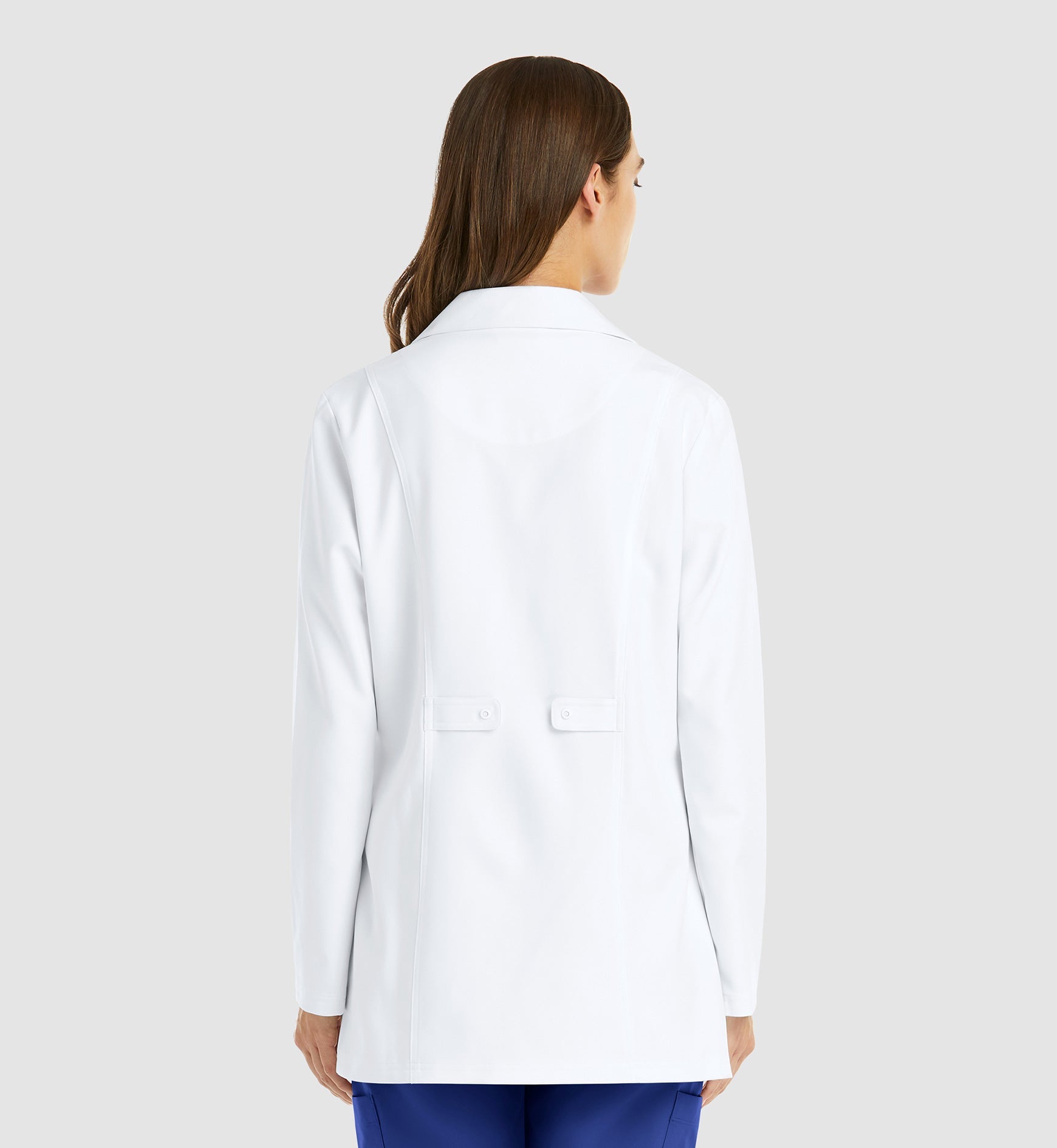 Momentum Lab Coats 5973 Women's Snap Consultation Lab Coat White