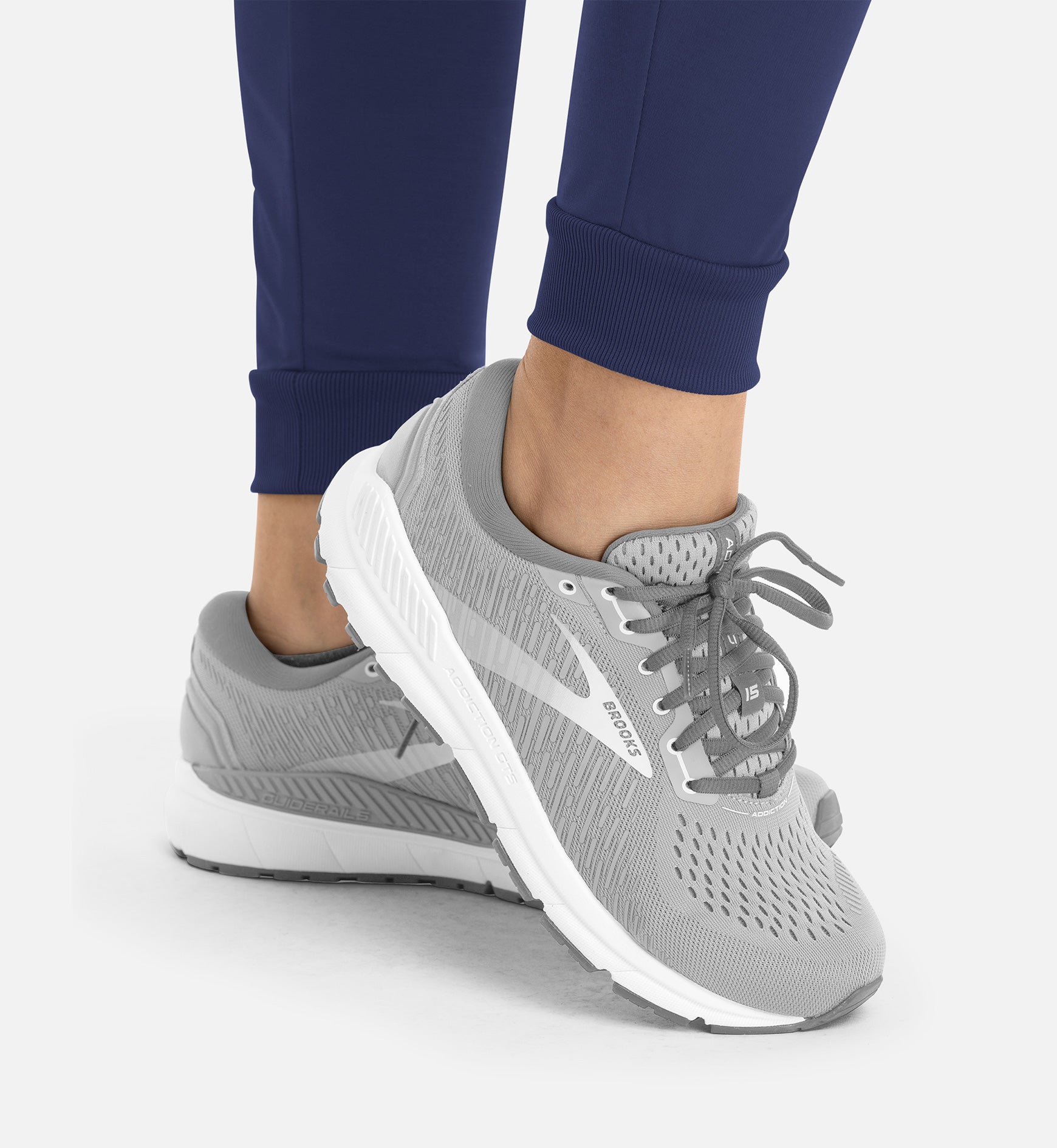 Focus 60302 Women's Mid Rise Elastic Jogger Navy
