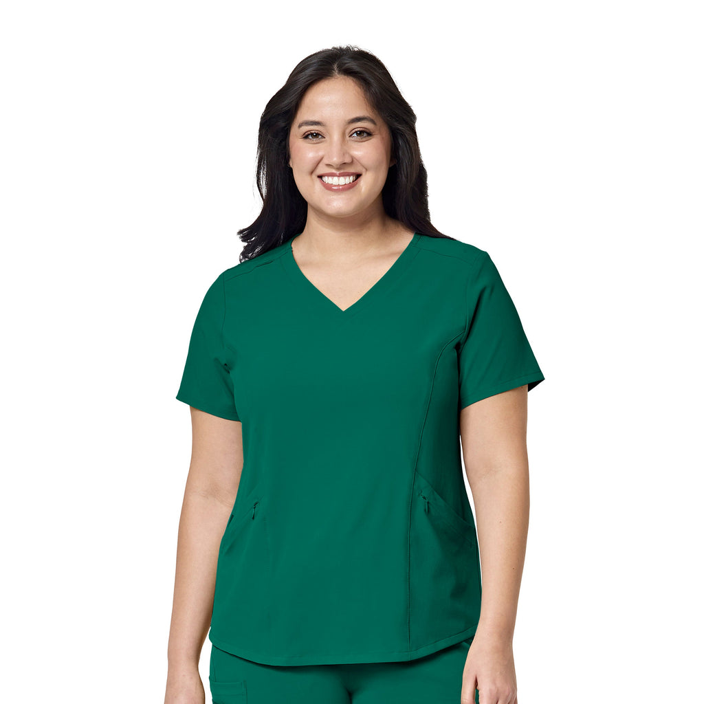 RENEW 6134 V-Neck Scrub Top Hunter