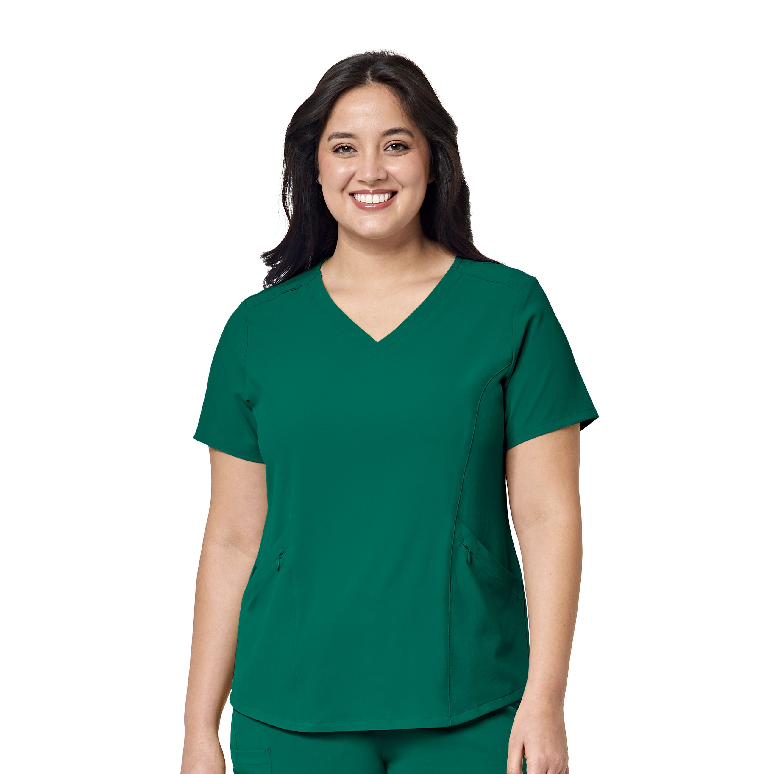 RENEW 6134 V-Neck Scrub Top Hunter