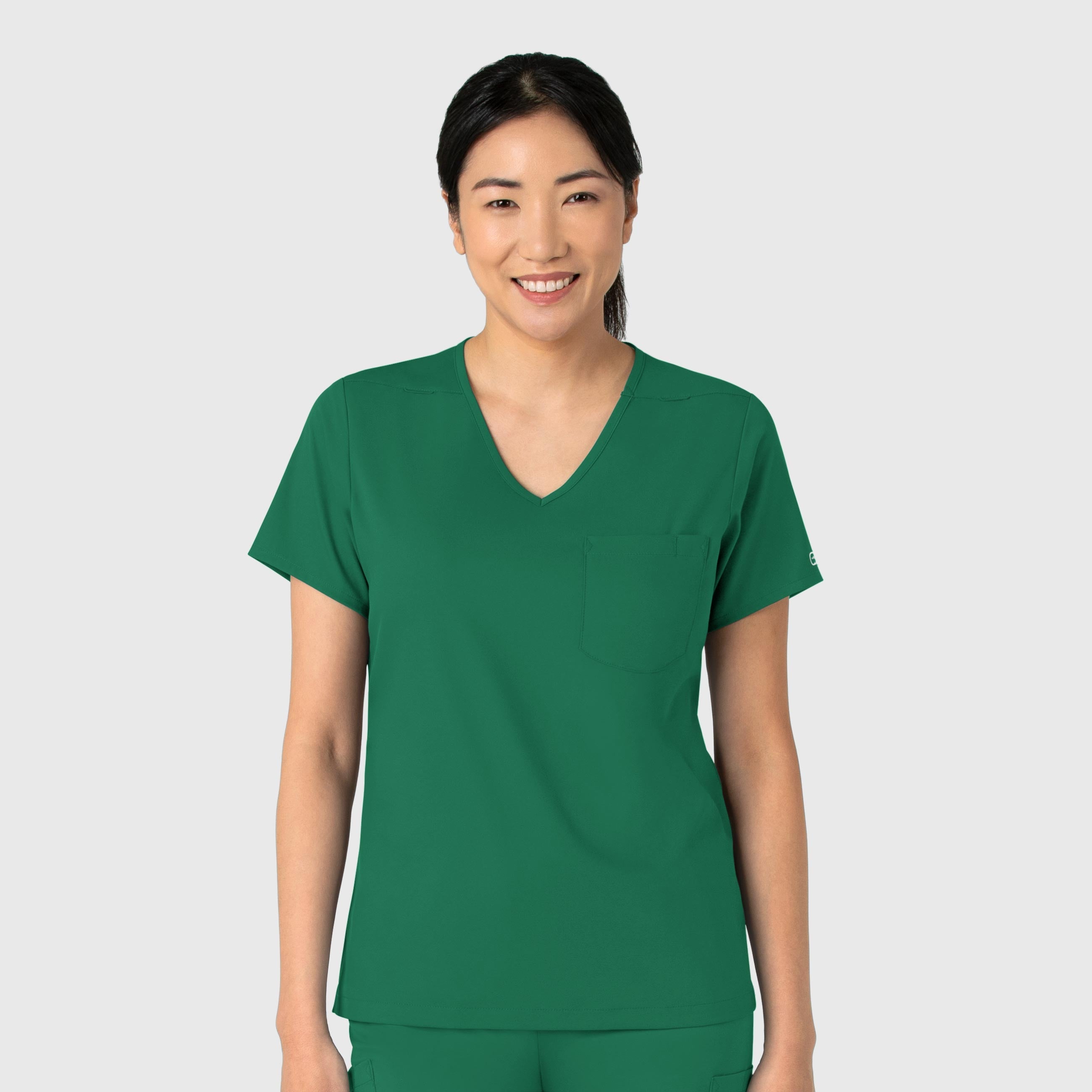 Boundless 6151 Tuck-In Scrub Top Hunter