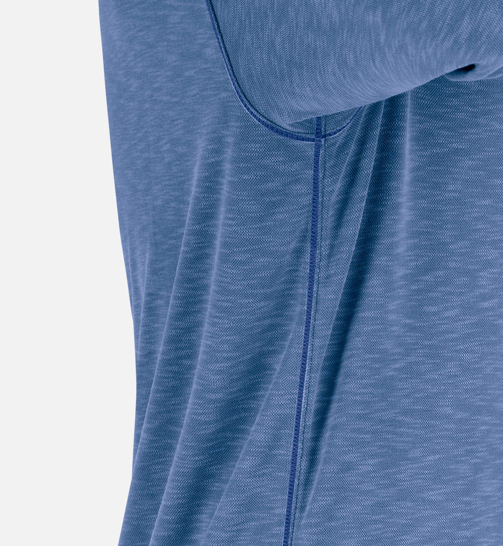 Knit 6409 Men's Short Sleeve Modal Tee Blue