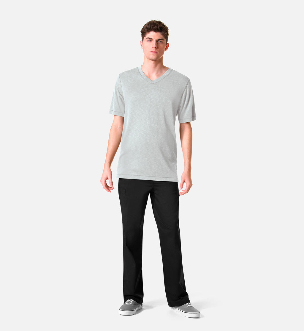 Knit 6409 Men's Short Sleeve Modal Tee Light Gray