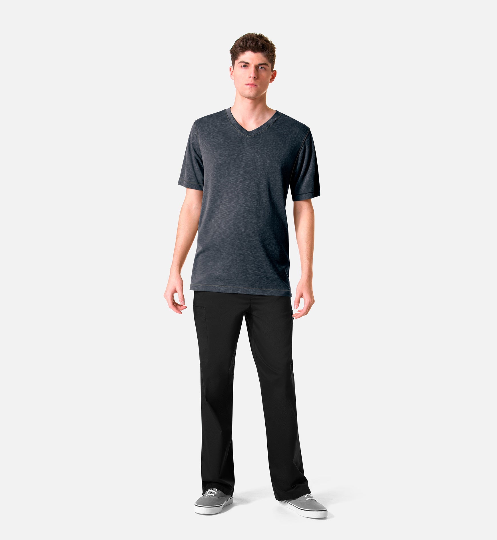 Knit 6409 Men's Short Sleeve Modal Tee Navy
