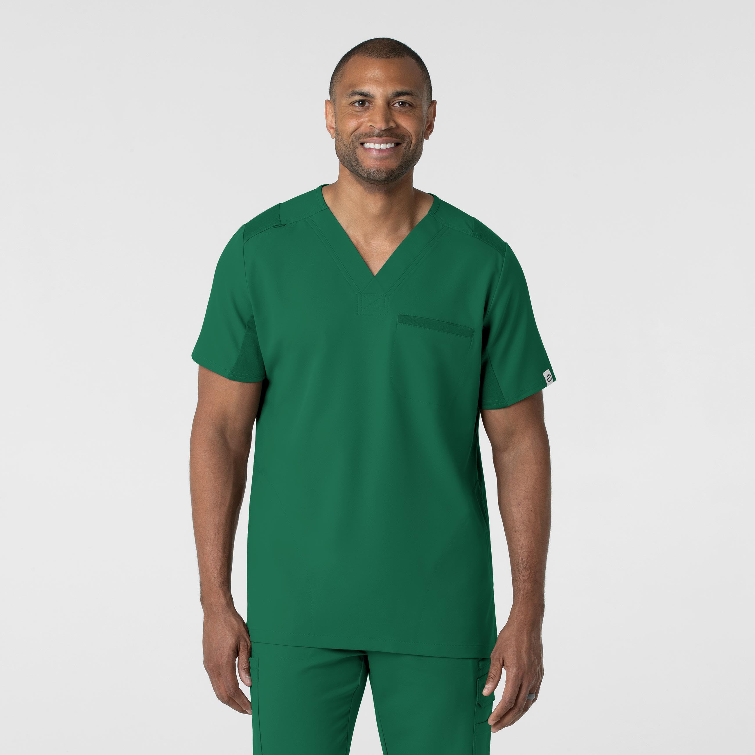 Thrive 6622 Men's Utility V-Neck Scrub Top Hunter
