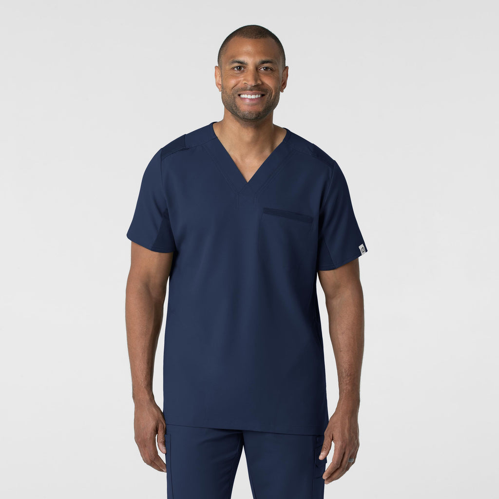 Thrive 6622 Men's Utility V-Neck Scrub Top Navy