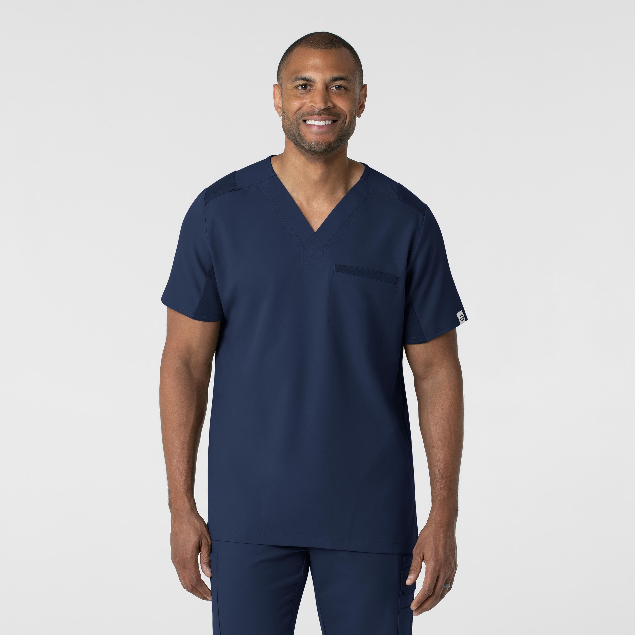 Thrive 6622 Men's Utility V-Neck Scrub Top Navy