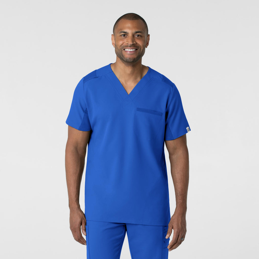 Thrive 6622 Men's Utility V-Neck Scrub Top Royal