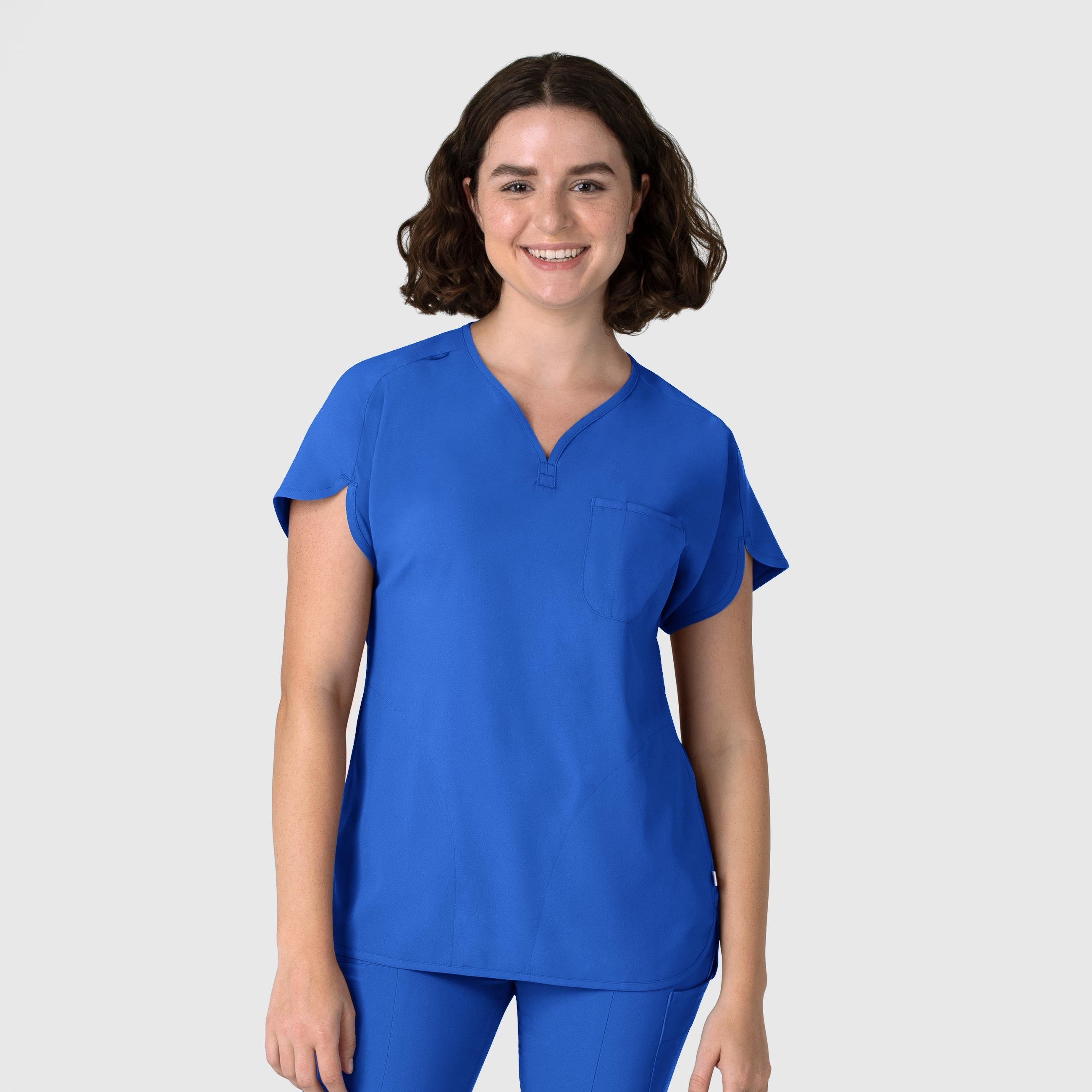 RENEW 6634 Dolman Scrub Top Royal
