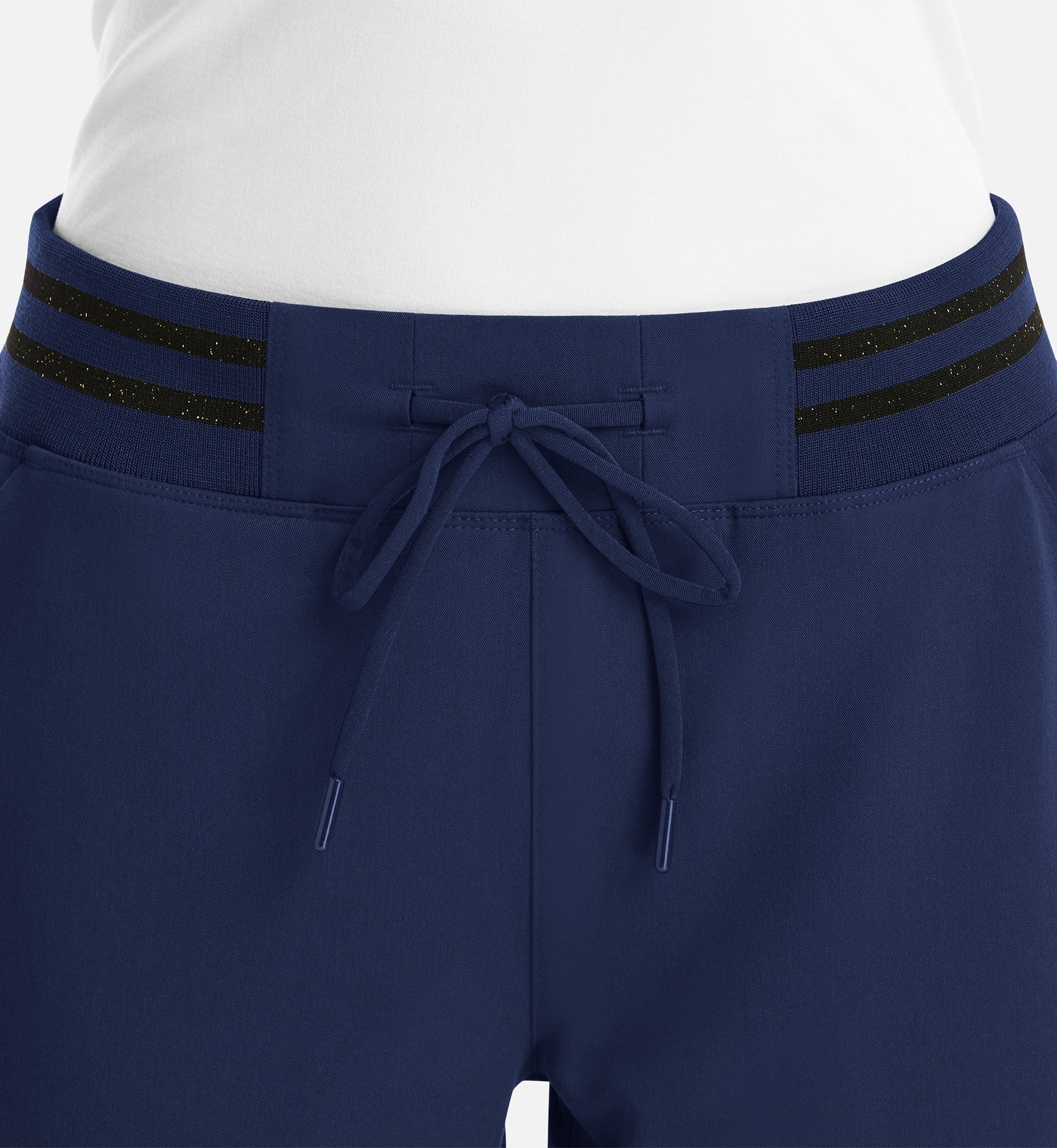 Matrix Pro 6902 Women's Full Waist Jogger With Metallic Detail Navy