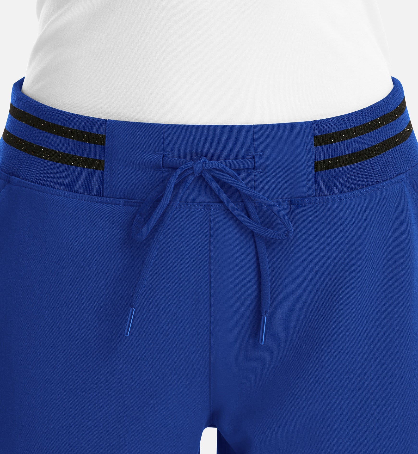Matrix Pro 6902 Women's Full Waist Jogger With Metallic Detail Royal Blue
