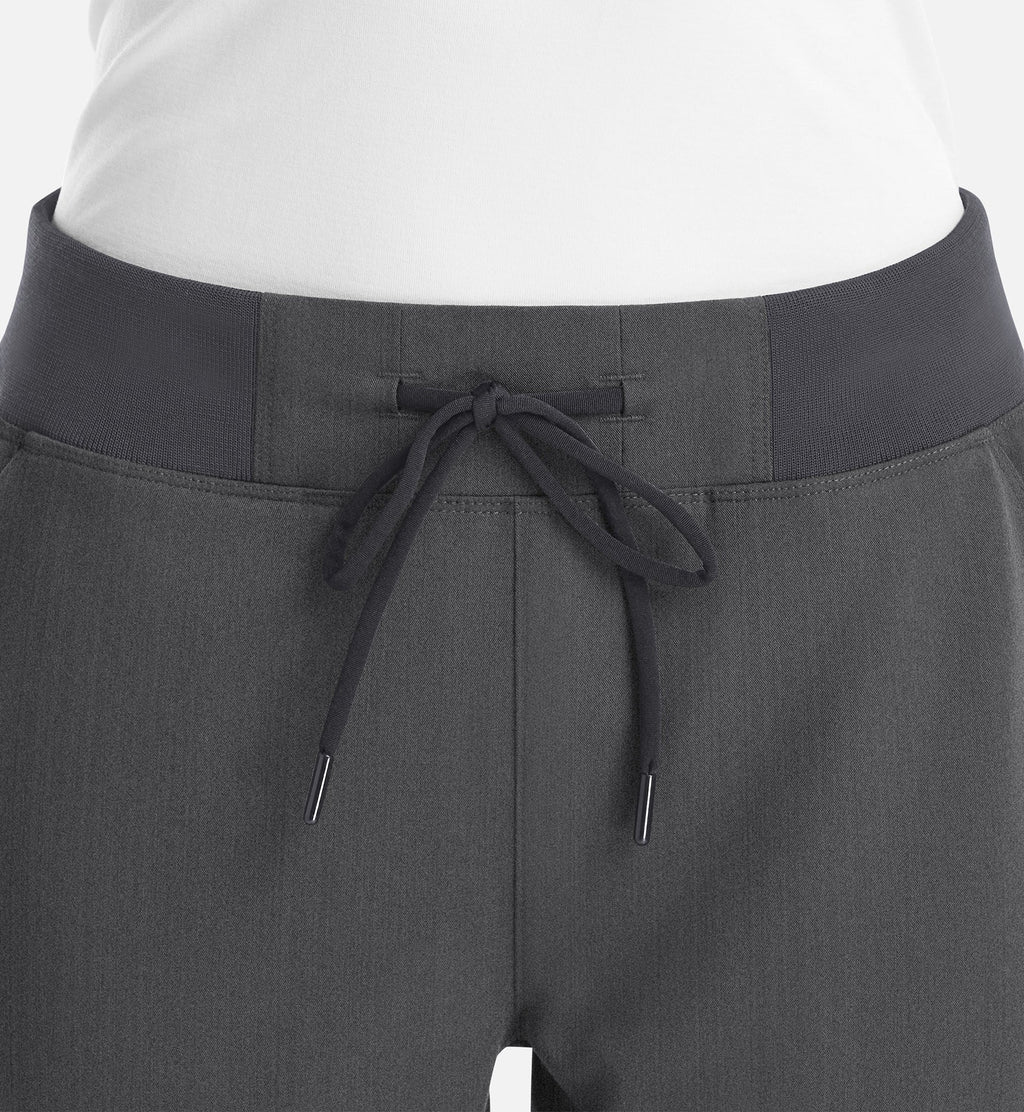 Matrix Pro 6903 Women's Full Waist Jogger Heather Grey