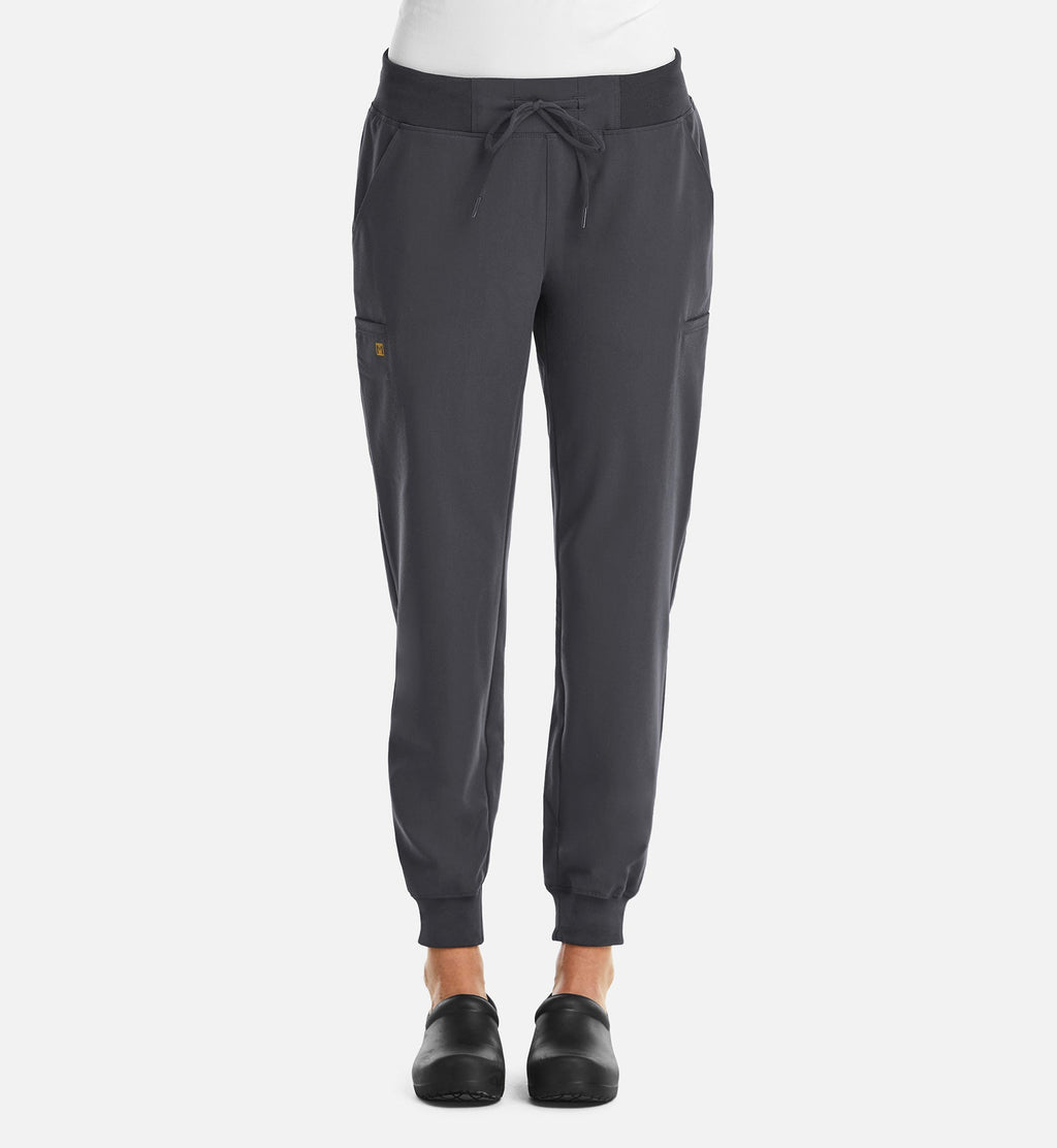 Matrix Pro 6903 Women's Full Waist Jogger Pewter
