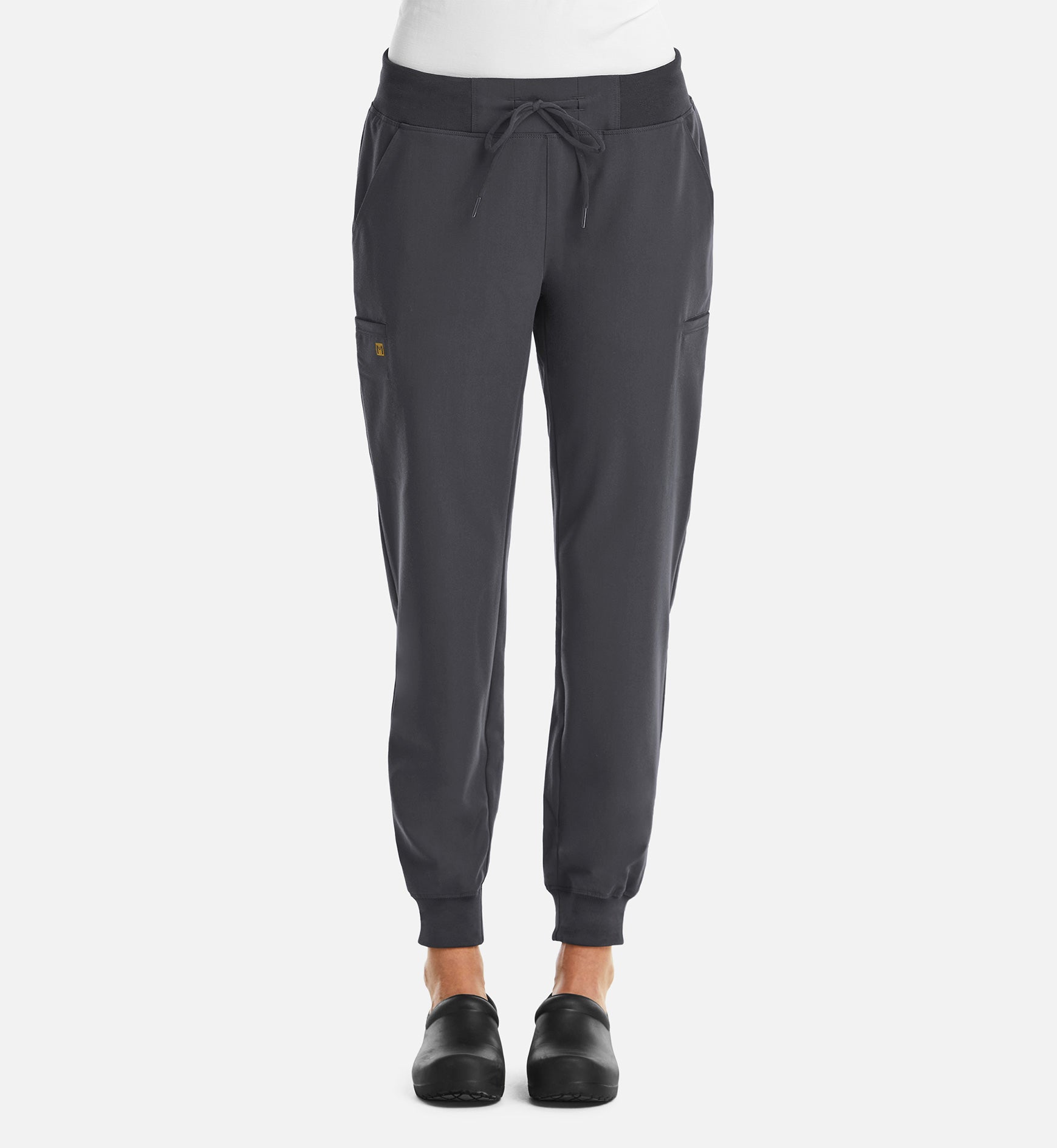 Matrix Pro 6903 Women's Full Waist Jogger Pewter