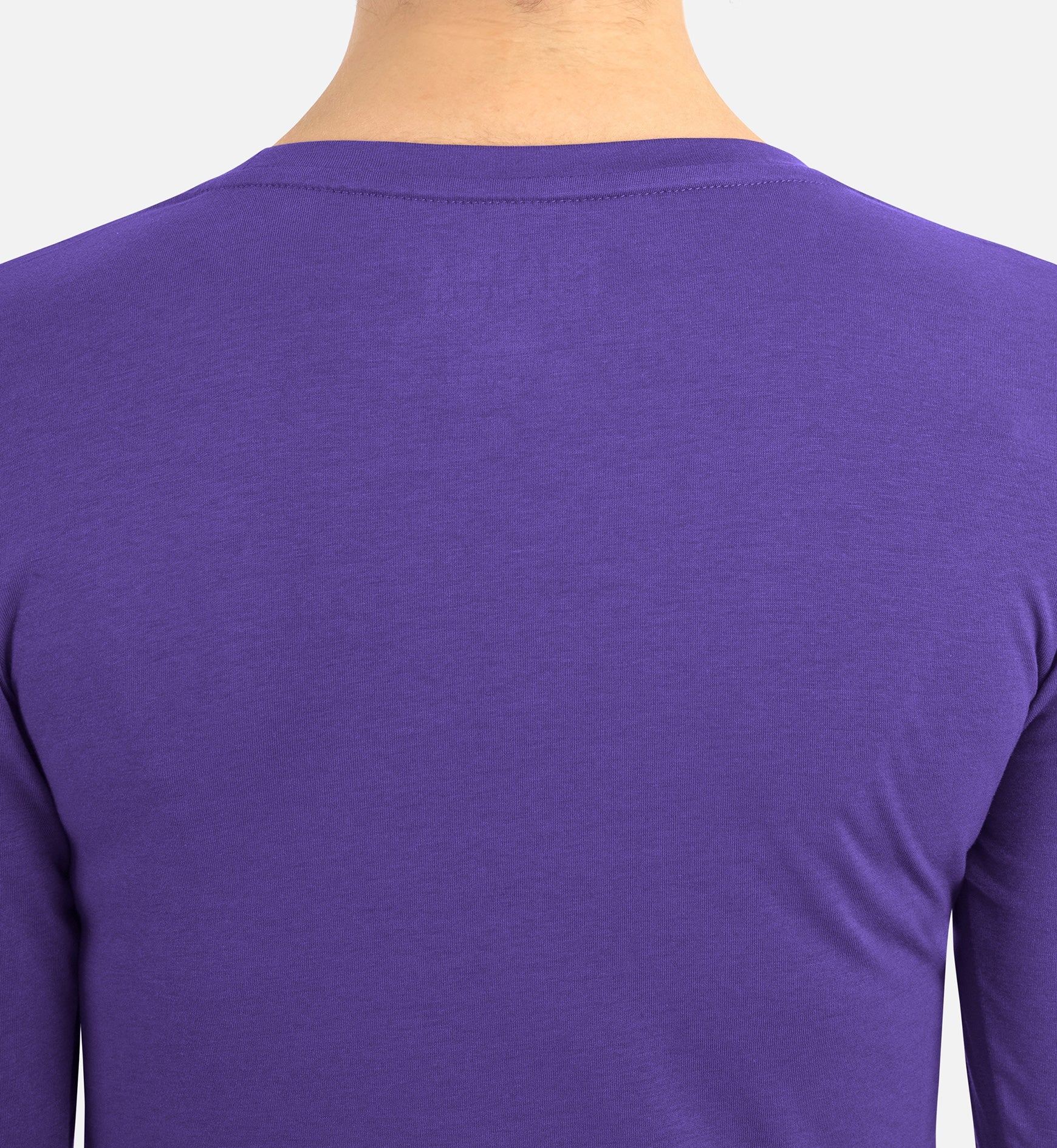 Bestee 6909 Women's Basic Long Sleeve Underscrub Tee Ultra Violet