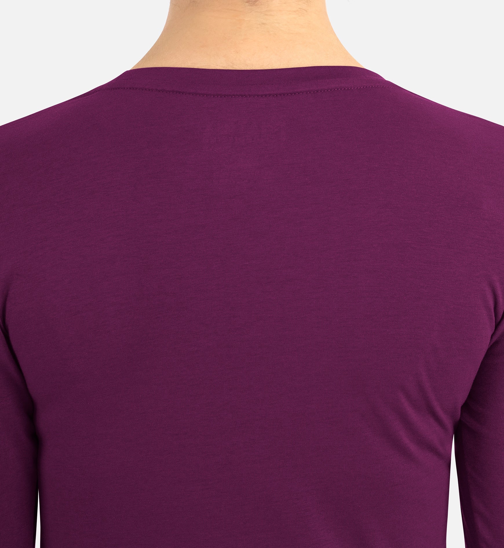 Bestee 6909 Women's Basic Long Sleeve Underscrub Tee Wine