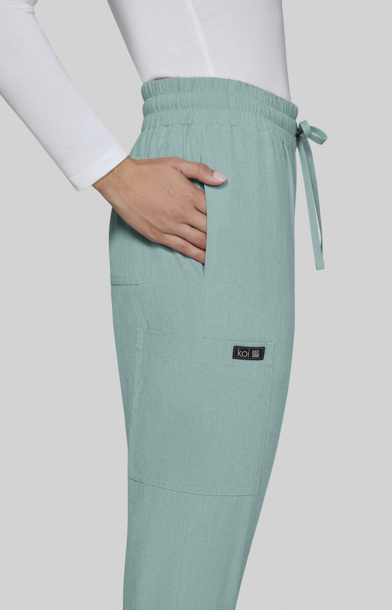 Basics 741 Gemma Jogger Pants Heather Sage