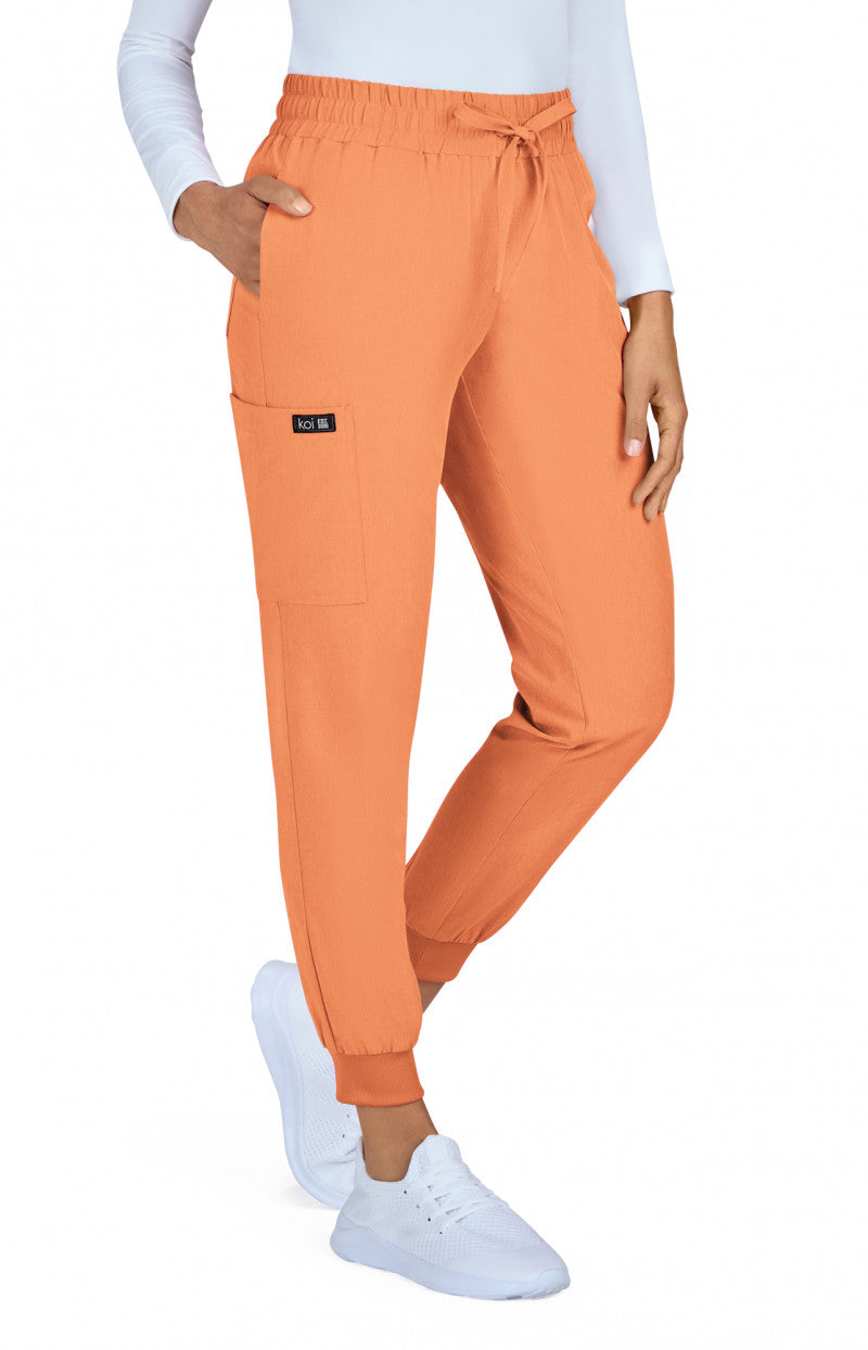 Basics 741 Gemma Jogger Pants Heather Apricot