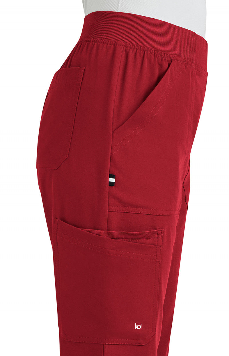 Next Gen 775 Jump Start Boot Cut Pants Ruby