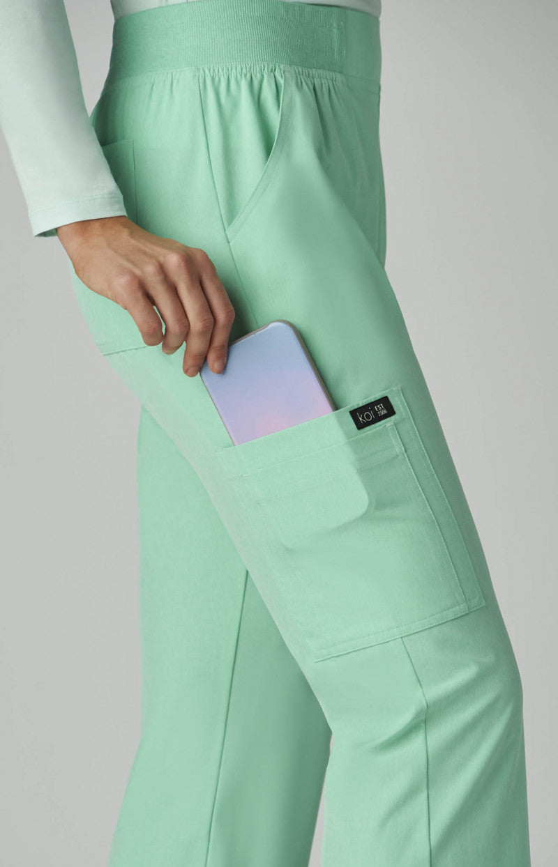 Basics 778 Wrenlee Pant Heather Jelly Mint