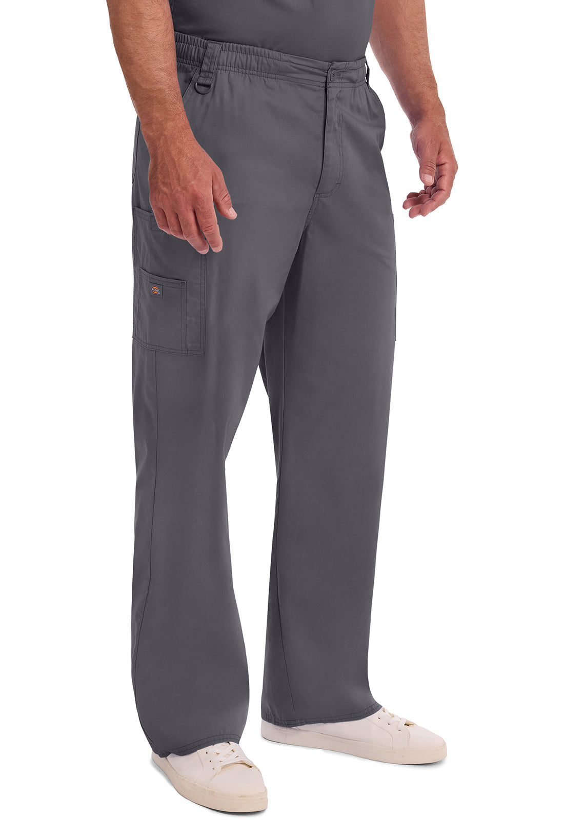 EDS Signature 81006 Men's Zip Fly Pull-On Scrub Pants Pewter