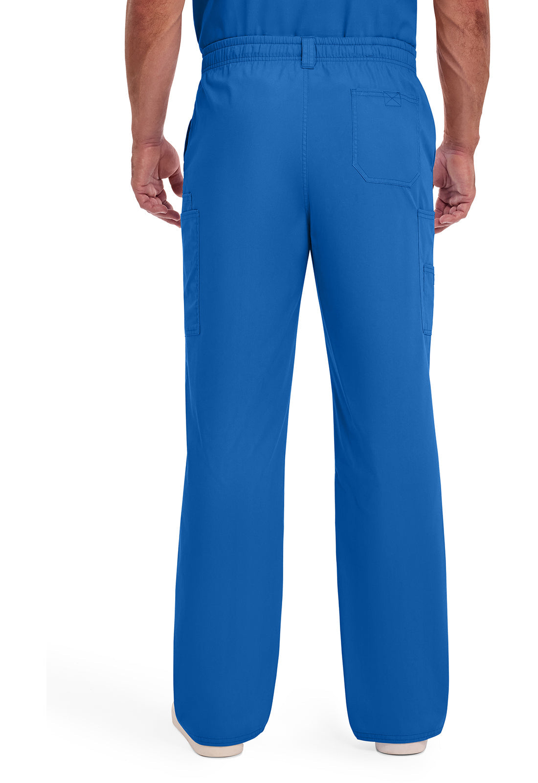 EDS Signature 81006 Men's Zip Fly Pull-On Scrub Pants Royal