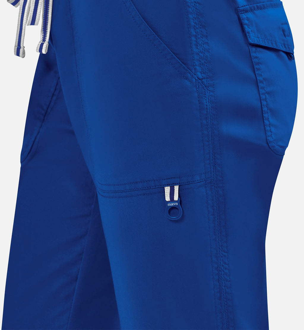 Blossom Signature 8101 Ladies Adjustable Functional Pants Royal Blue